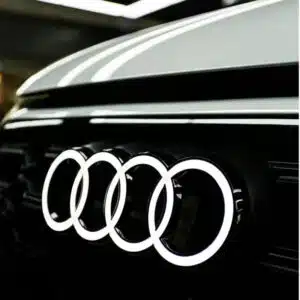 audi light up emblem