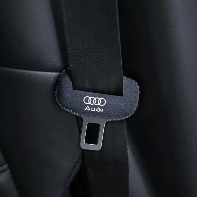 Audi Seat Belt Buckle Cover — Set of 2 5 Audi Seat Belt Buckle Cover-Blue