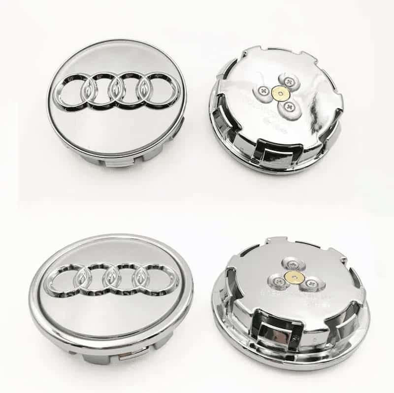 LED Floating Center Caps for Audi A4 A5 A6 A7 A8 Q3 Q5 Q7 Q8 TT 4 Audi LED center cap kinetic generator no battery self powered