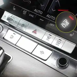 Audi A6 Central Control Sticker