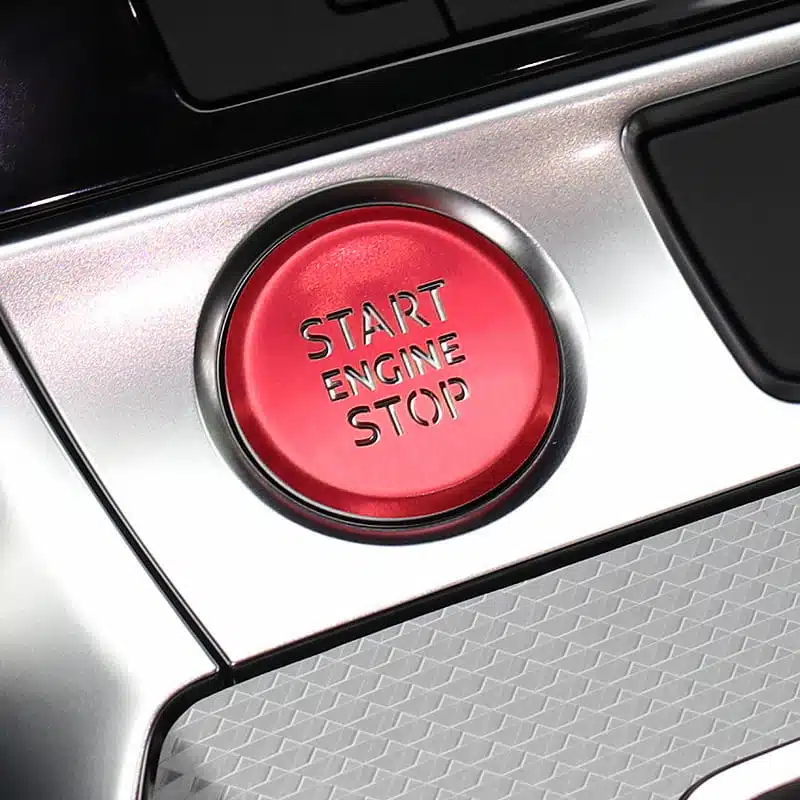 Audi Start Engine Button Decorative Cover