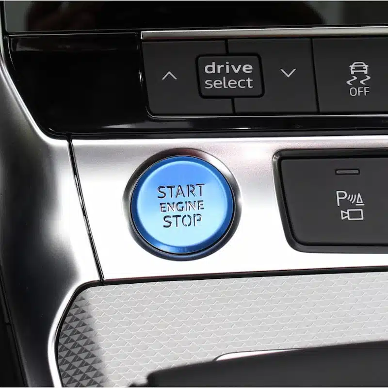 Audi Start Engine Button Decorative Cover