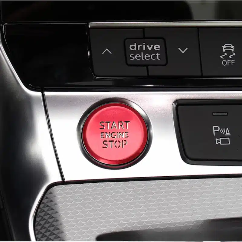 Audi Start Engine Button Decorative Cover