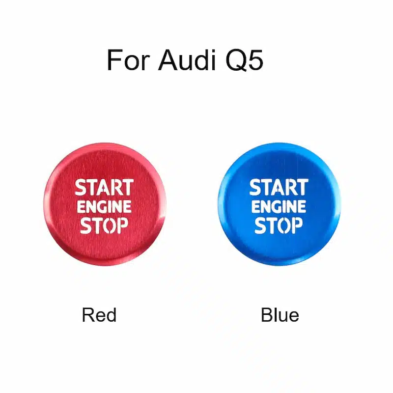Audi Start Engine Button Decorative Cover