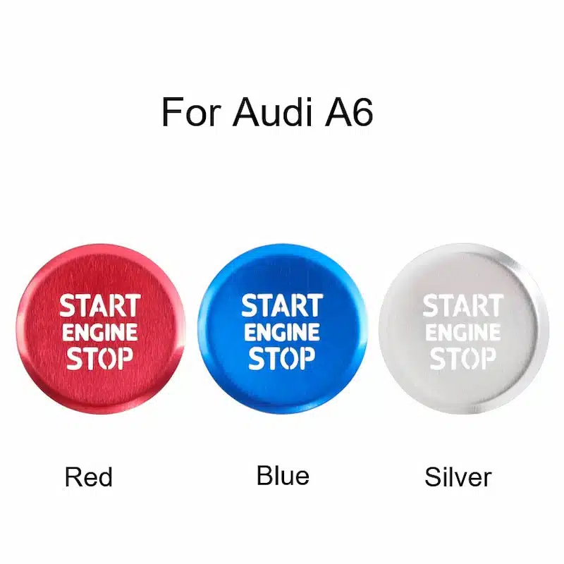 Audi Start Engine Button Decorative Cover