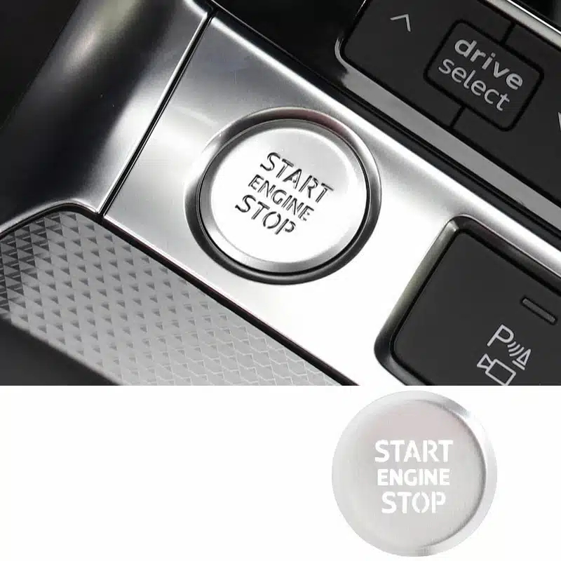 Audi Start Engine Button Decorative Cover