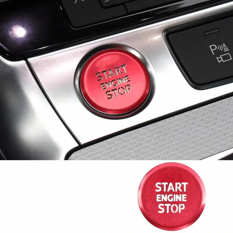 Audi Start Engine Button Decorative Cover