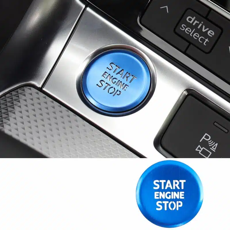 Audi Start Engine Button Decorative Cover