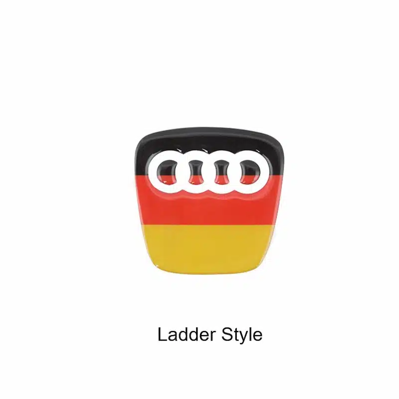 Audi German flag Steering Wheel Sticker