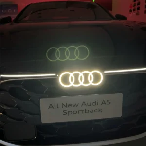 Dynamic Audi A5 LED Emblem