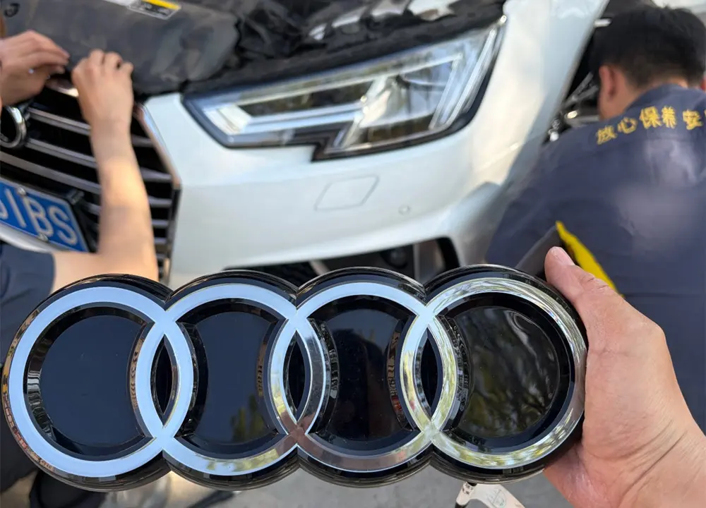 Audi Light Up Emblem Installation Guide — How to Fit an LED Badge 2 Audi Light Up Emblem Installation Guide
