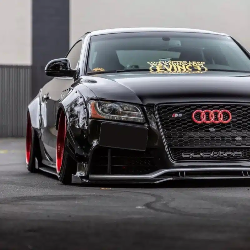 Best illuminated Audi Emblem installed on the car